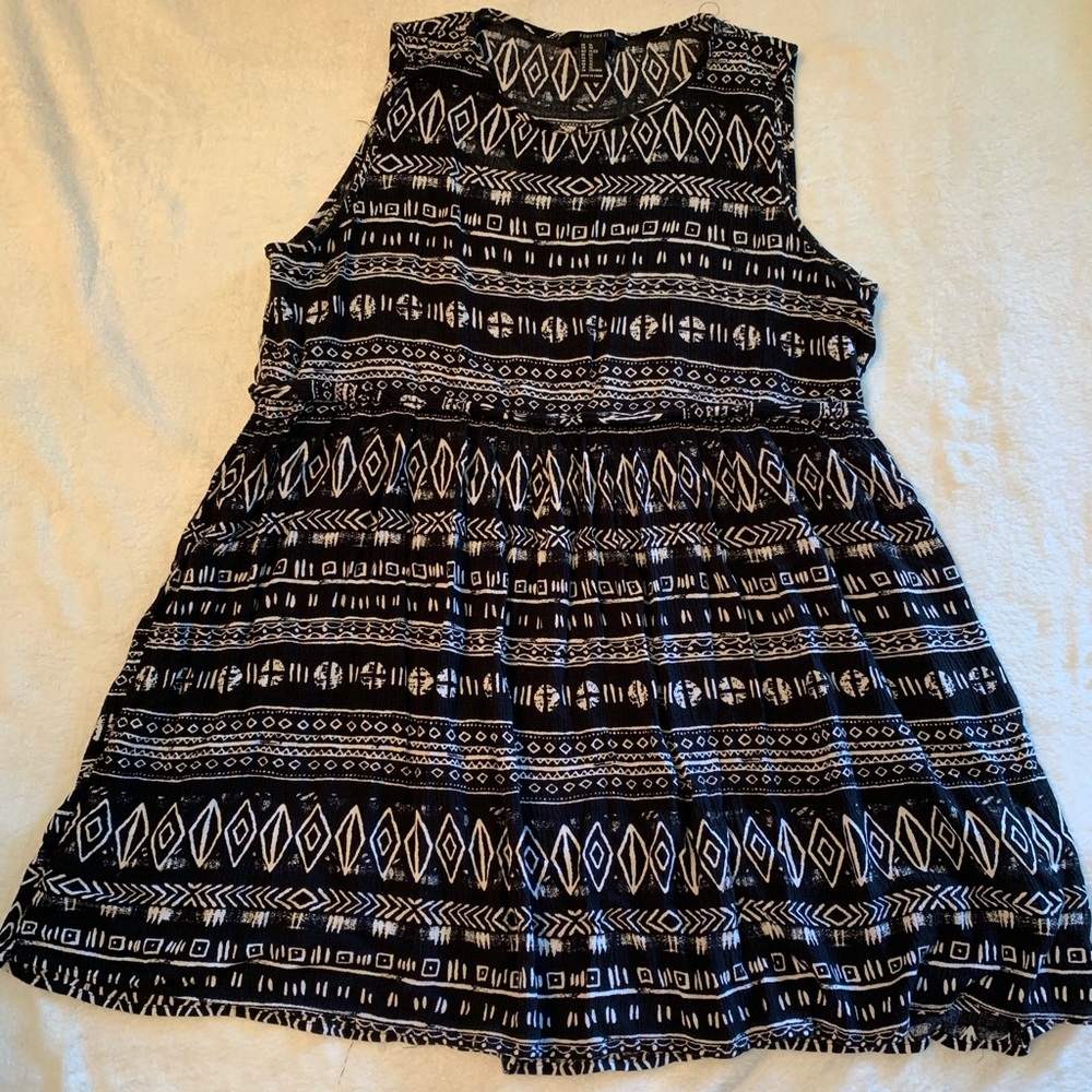 Forever 21 Black & White Dress